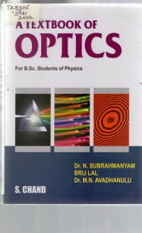 Image of A Textbook of Optics