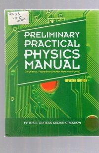 Image of Preliminary Practice Physics Manual